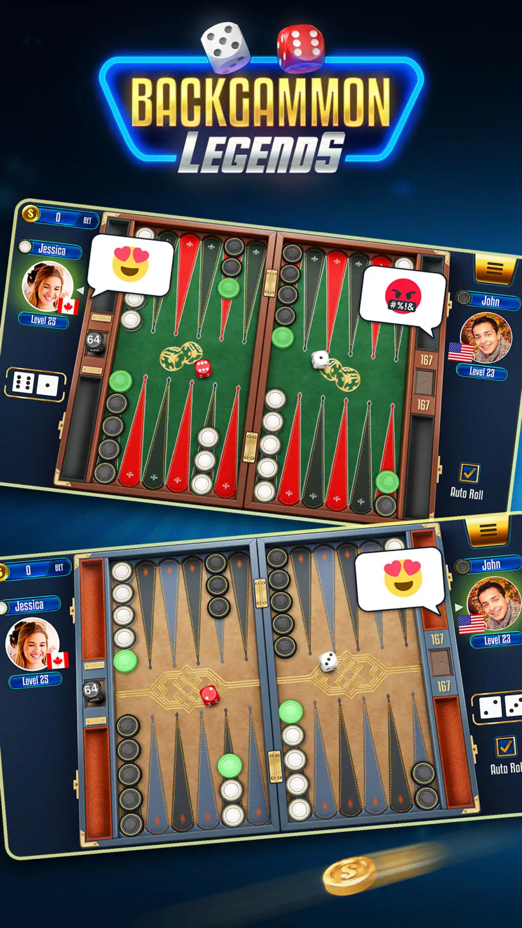 Backgammon Legends