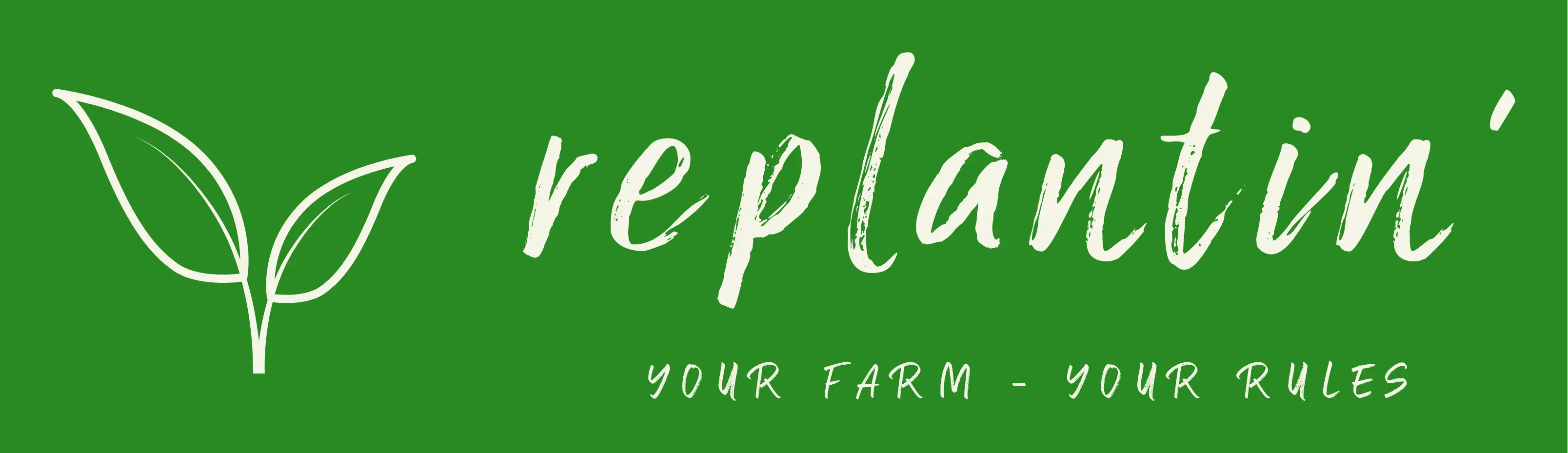 replantin'